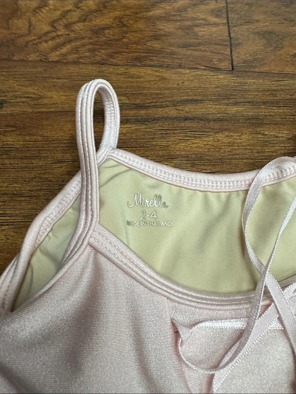 Mirella Light Pink Tulle Ballet Tutu Dress with Sparkle Accents